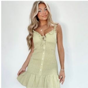 Lane 201 sweet surprise smocked dress